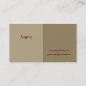 Toolbox Visitekaartje (Achterkant)