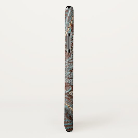 Tooled lederen textuur iPhone draagtas Case-Mate iPhone Case (Achterkant / rechts)