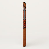 Tooled lederen textuur iPhone draagtas Case-Mate iPhone Case (Achterkant/links)