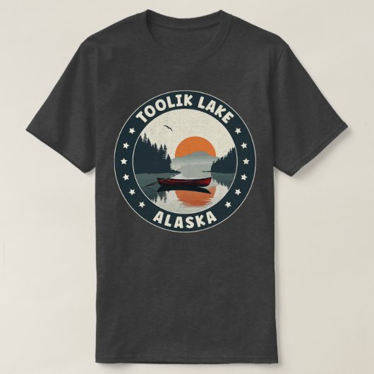 Toolik Lake Alaska Sunset T-shirt (Design voorkant)