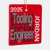Tooling Engineer Extraordinaire CUSTOM Keramisch Ornament (Rechts)