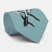 TOOLS aangepast monogram en kleurenstropdas Stropdas (Opgerold)