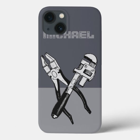 TOOLS aangepaste monogram-hoesjes Case-Mate iPhone Case (Achterkant)