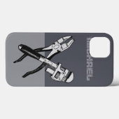 TOOLS aangepaste monogram-hoesjes Case-Mate iPhone Case (Achterkant (horizontaal))