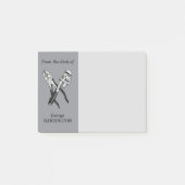 TOOLS aangepaste monogram Post-it notes (Voorkant)