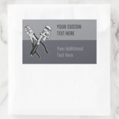 TOOLS aangepaste stickers (Tas)