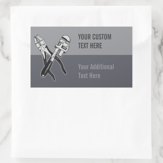 TOOLS aangepaste stickers (Tas)