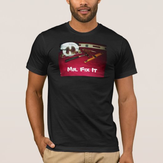 TOOLS DE HEER IT-t-shirt FIX T-shirt (Voorkant)