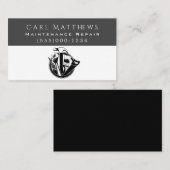 Tools Design Handyman Maintenance Service Visitekaartje (Voorkant / Achterkant)