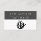 Tools Design Handyman Maintenance Service Visitekaartje (Voorkant)