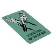 TOOLS douanetekst & kleurenmagneet Magneet (Rechterzijde)