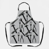 Tools Hammer Saw Garage Schort (Voorkant)
