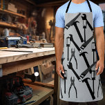 Tools Hammer Saw Garage Schort<br><div class="desc">Dit ontwerp kan worden gepersonaliseerd door de aanpassingsoptie te kiezen om tekst toe te voegen of andere veranderingen aan te brengen. Als dit product de optie heeft om het ontwerp naar een ander object over te brengen, moet u het ontwerp zo nodig aanpassen. Neem contact met me op colorflowcreations@gmail.com als...</div>