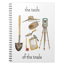 Tools of the Trade Archaeology Notebook Notitieboek