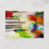 Tools voor artistieke fotografie visitekaartje (Achterkant)