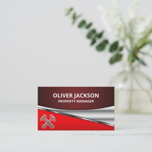 Tools voor hardwareconstructie | Hamers | Metallis Visitekaartje (Staand voorkant)