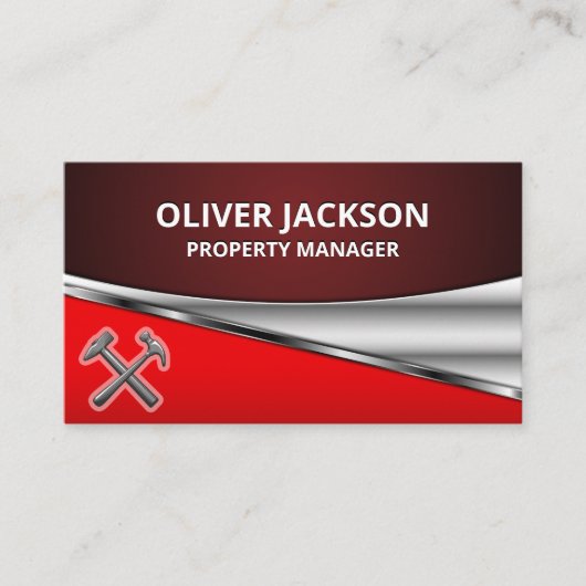 Tools voor hardwareconstructie | Hamers | Metallis Visitekaartje (Voorkant)