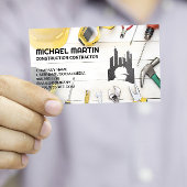Tools voor ontwerpers | Logo bouwcontractant Visitekaartje
