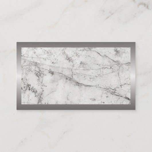 Tools voor ontwerpers | Steen en metaal Visitekaartje (Achterkant)