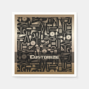 Tools voor zwartwerk en Gold Workshop — Napels Servetten