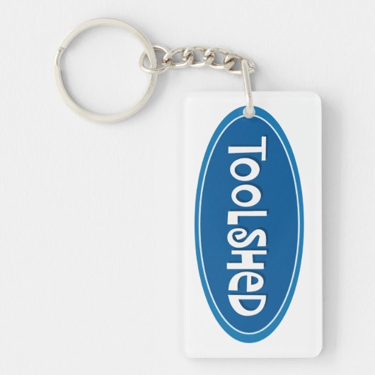 "Toolshed" Sleutelhanger (Voorkant)