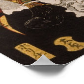 Toon aan de schedel door Yoshitoshi Poster (Hoek)