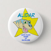 Toon Alidar Button (Voorkant)