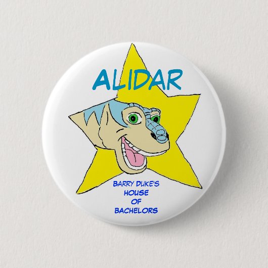 Toon Alidar Button (Voorkant)