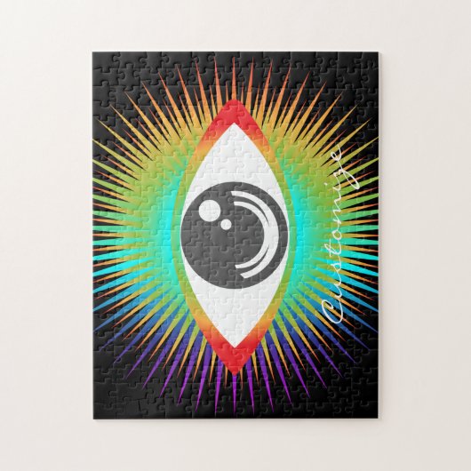 Toon Alien Eye Thunder_Cove Legpuzzel (Verticaal)