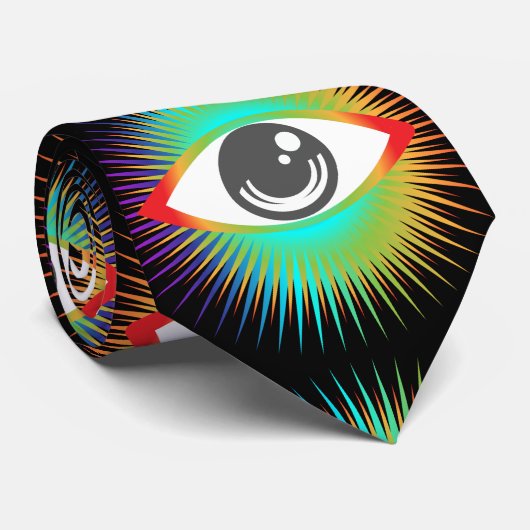 Toon Alien Eye Thunder_Cove Stropdas (Opgerold)