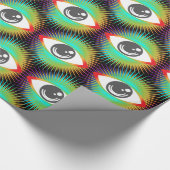 Toon Alien Eyes Thunder_Cove Cadeaupapier (Hoek)