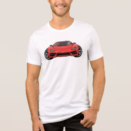 Toon Autostijl Tri-Blend Shirt