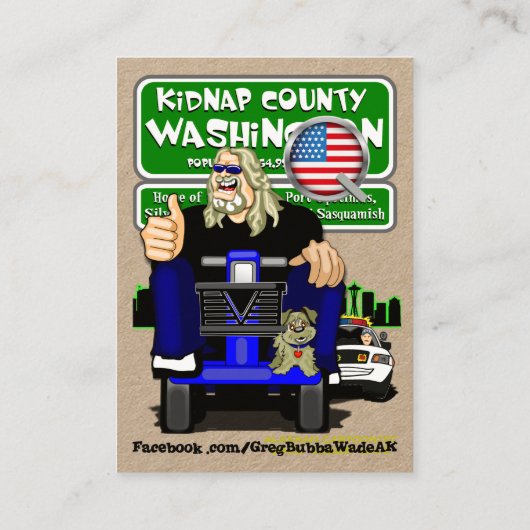 TOON BUBBA VISITEKAARTJE (Achterkant)