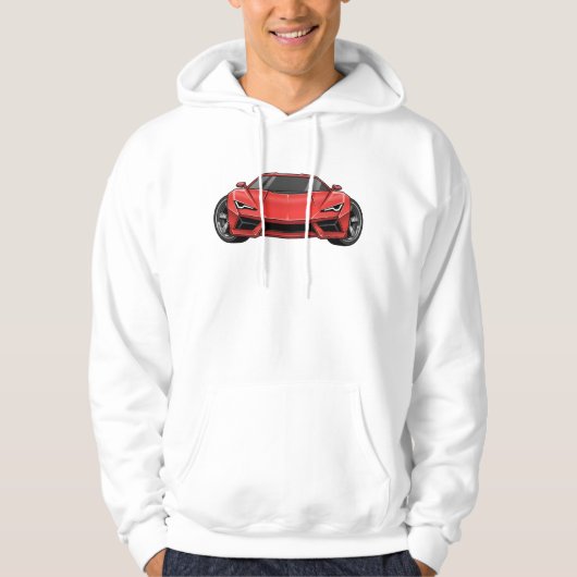 Toon Car Style Hoodie (Voorkant)