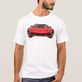 Toon Car Style T-shirt (Voorkant)
