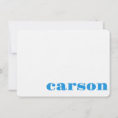 Toon Gratitude Kinder Dank u Notitiekaartje (Voorkant)