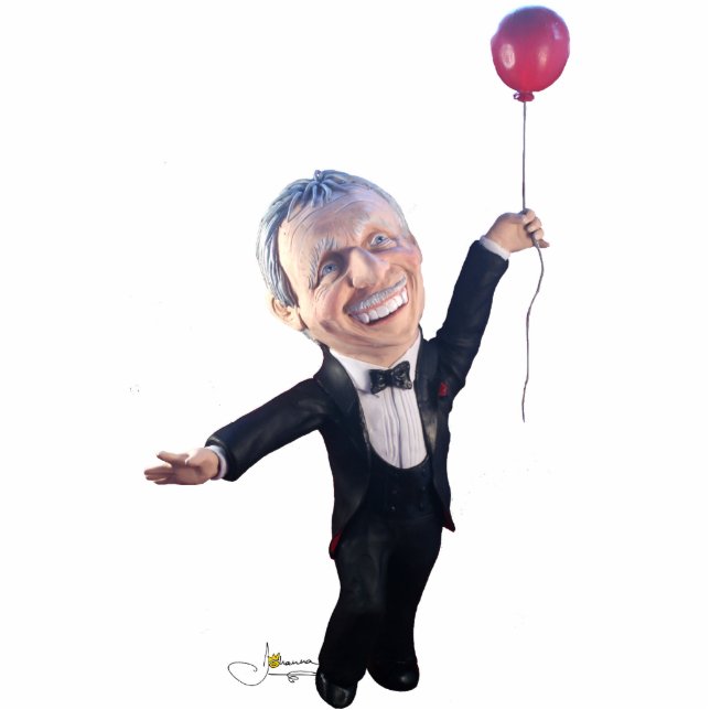 Toon Hermans Staand Fotobeeldje (Voorkant)