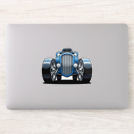 Toon Hotrod Art  Sticker