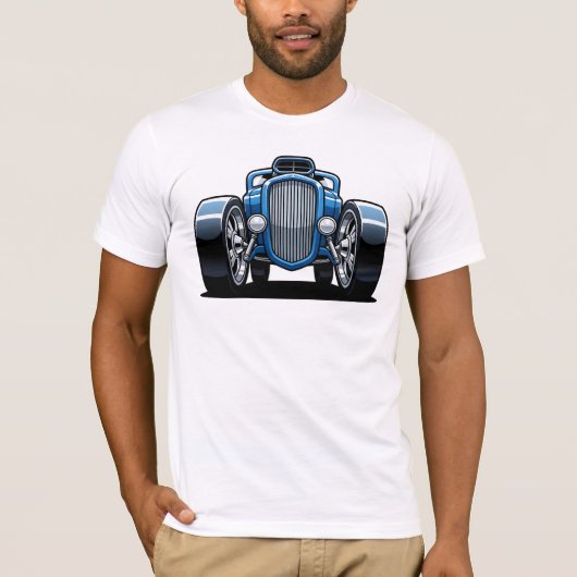 Toon Hotrod Art T-shirt (Voorkant)