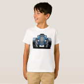 Toon Hotrod Kunst T-shirt (Voorkant volledig)