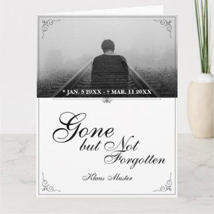 Toon maar niet vergeten - Klassiek Kaart