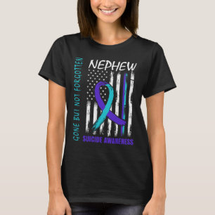 Toon, maar niet vergeten Nephew, zelfmoordbewustwo T-shirt