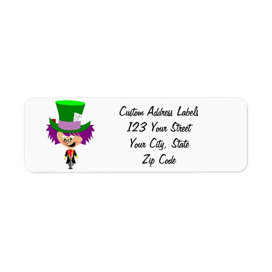 Toon Mad Hatter - De avonturen van Alice in Wonder Etiket (Voorkant)