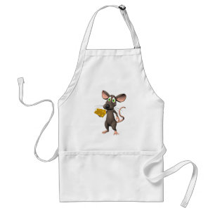 Toon Mouse met kaas Apron Standaard Schort