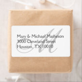 Toon op Tone Monogram Etiket (Insitu)