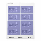 Toon op Tone Monogram Etiket (Full Sheet)