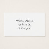 Toon op toonMonogrammen Visitekaartje (Achterkant)