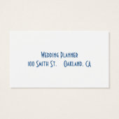 Toon op toonMonogrammen Visitekaartjes (Achterkant)