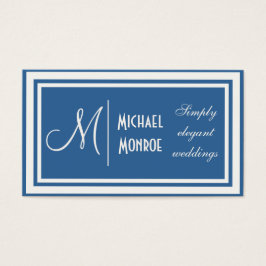 Toon op toonMonogrammen Visitekaartjes