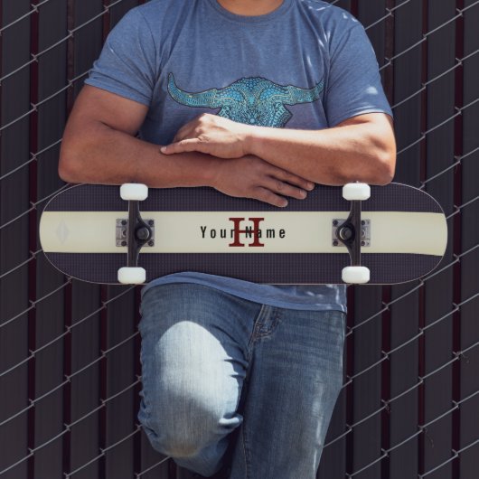 toon Paars skateboard met naam HAMbyWG (Buiten 3)